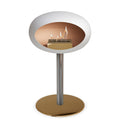 Le Feu Steel Low Dome Blanc 