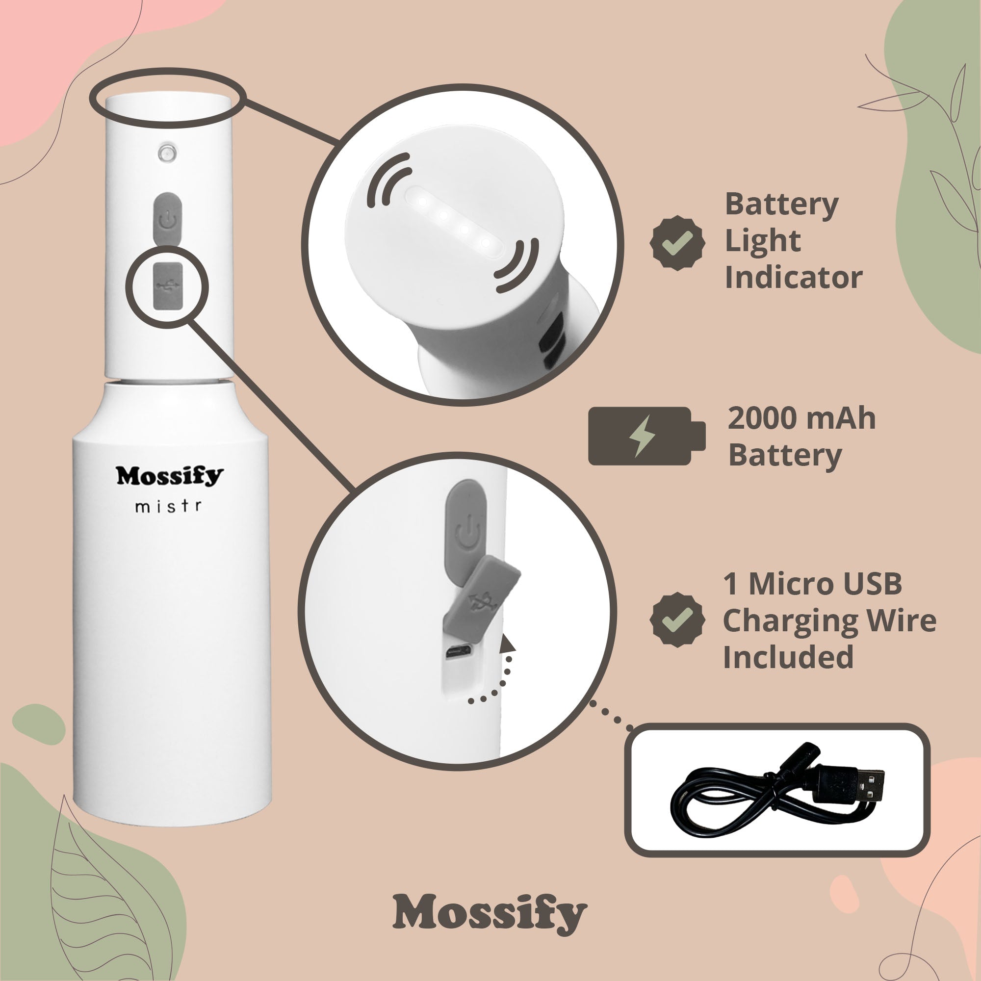 El atomizador original de Mossify™