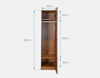 Juego de muebles de dormitorio Hobro de 5 piezas