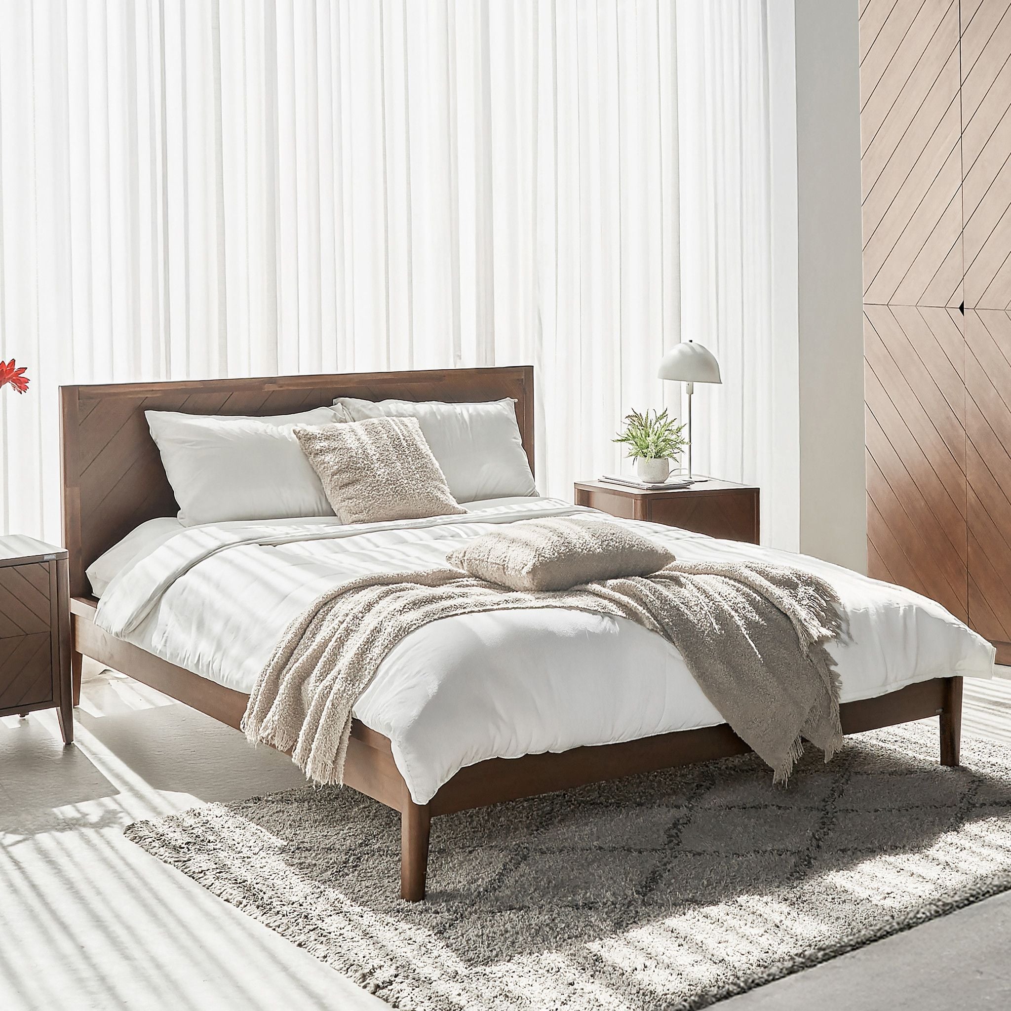Juego de muebles de dormitorio Hobro de 5 piezas