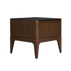 Mesita de noche de madera de fresno moderna Scarlet