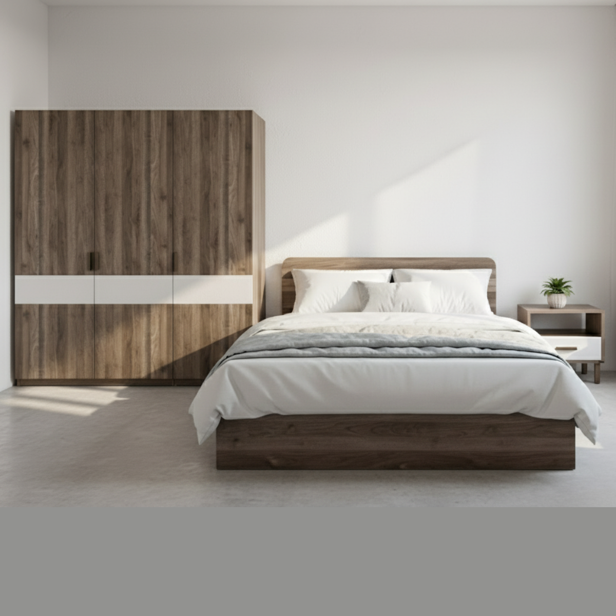Juego de muebles de dormitorio Narvik 201