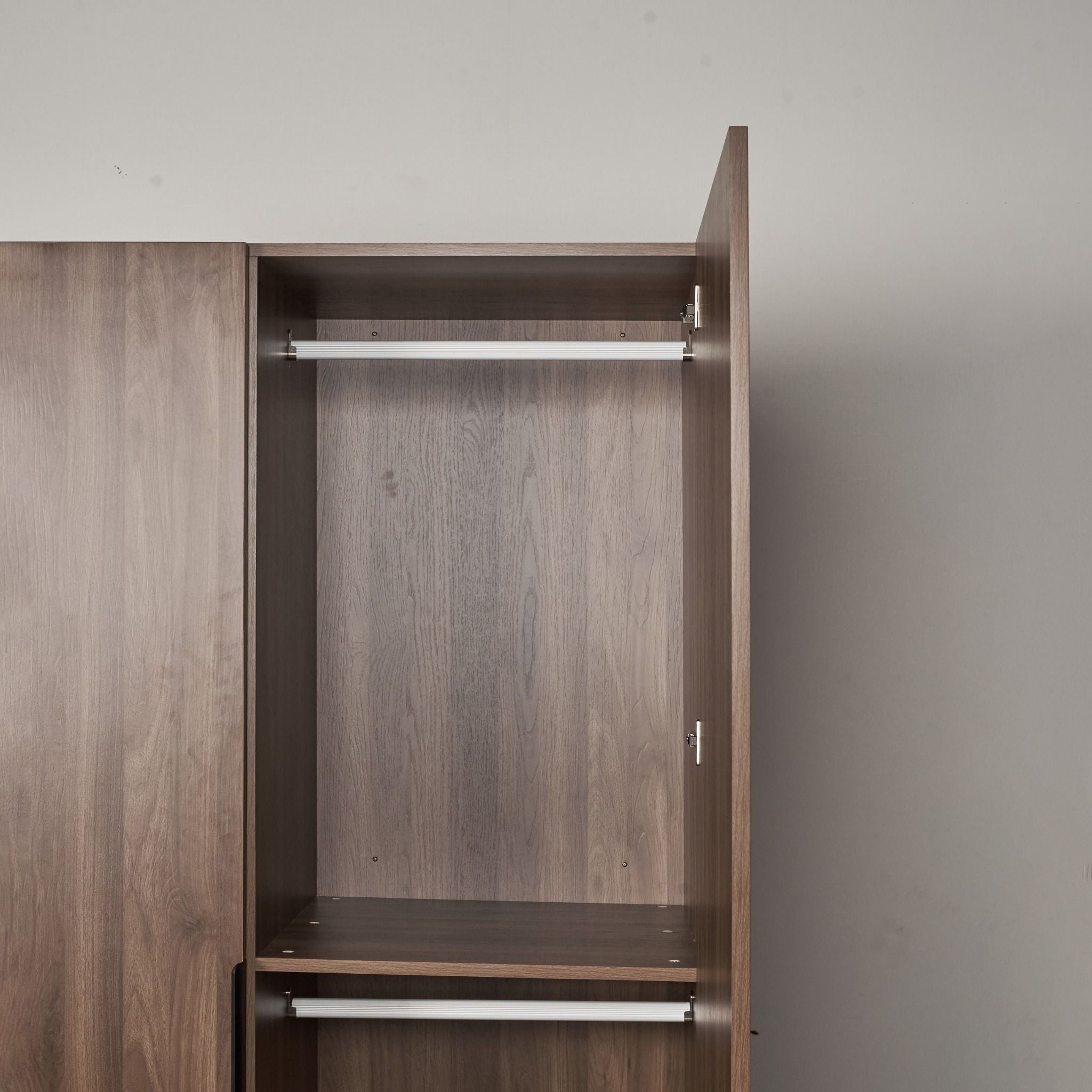 Armario de madera Dalumd de 2 puertas