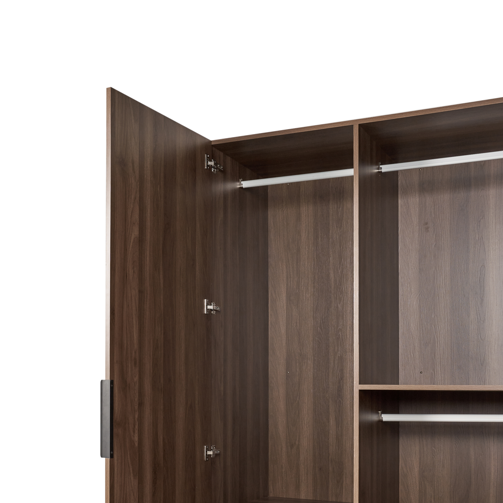 Armario de madera Dalumd de 2 puertas