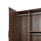 Armario de madera Dalumd de 2 puertas