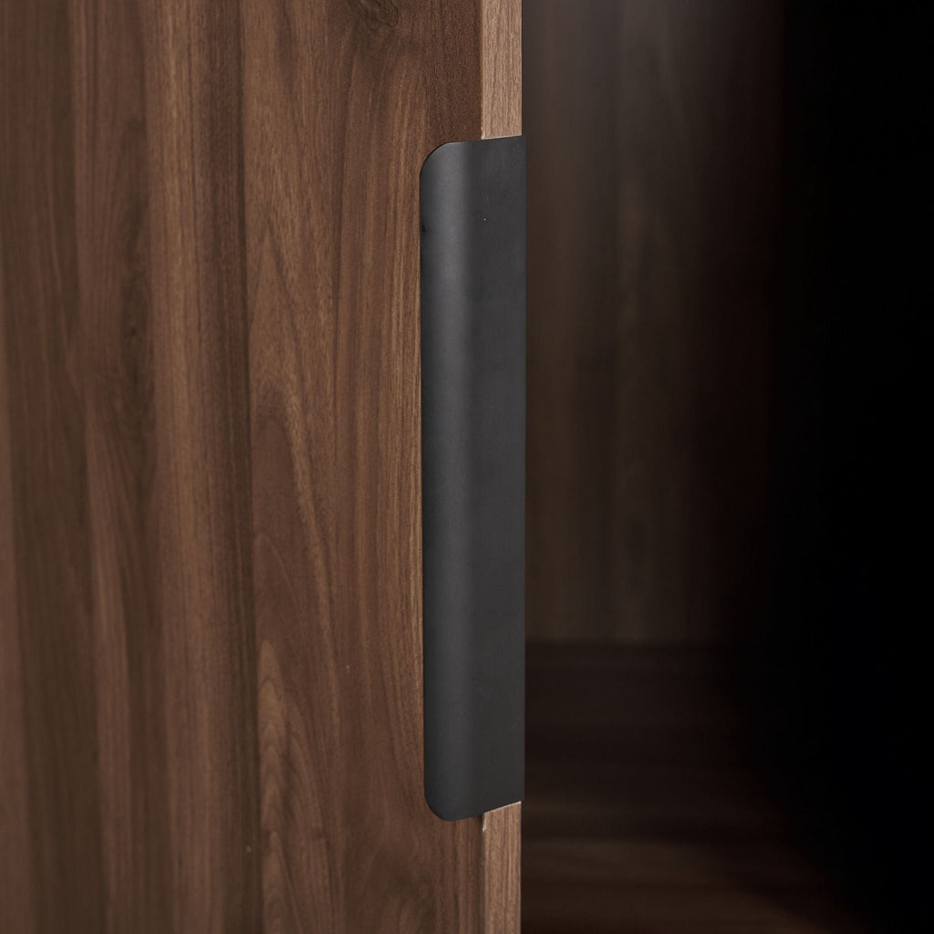 Armario de madera Dalumd de 2 puertas