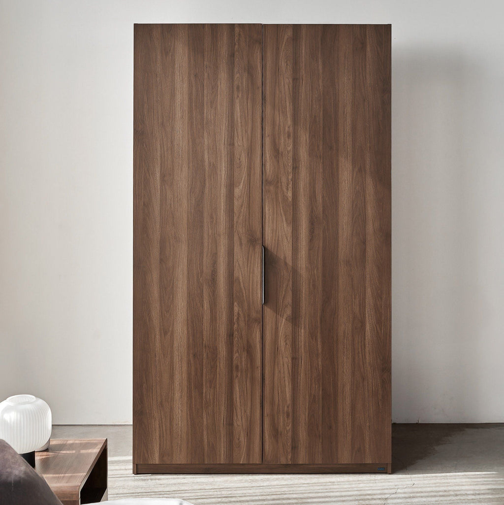 Armario de madera Dalumd de 2 puertas