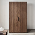 Armario de madera Dalumd de 2 puertas