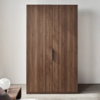 Armario de madera Dalumd de 2 puertas