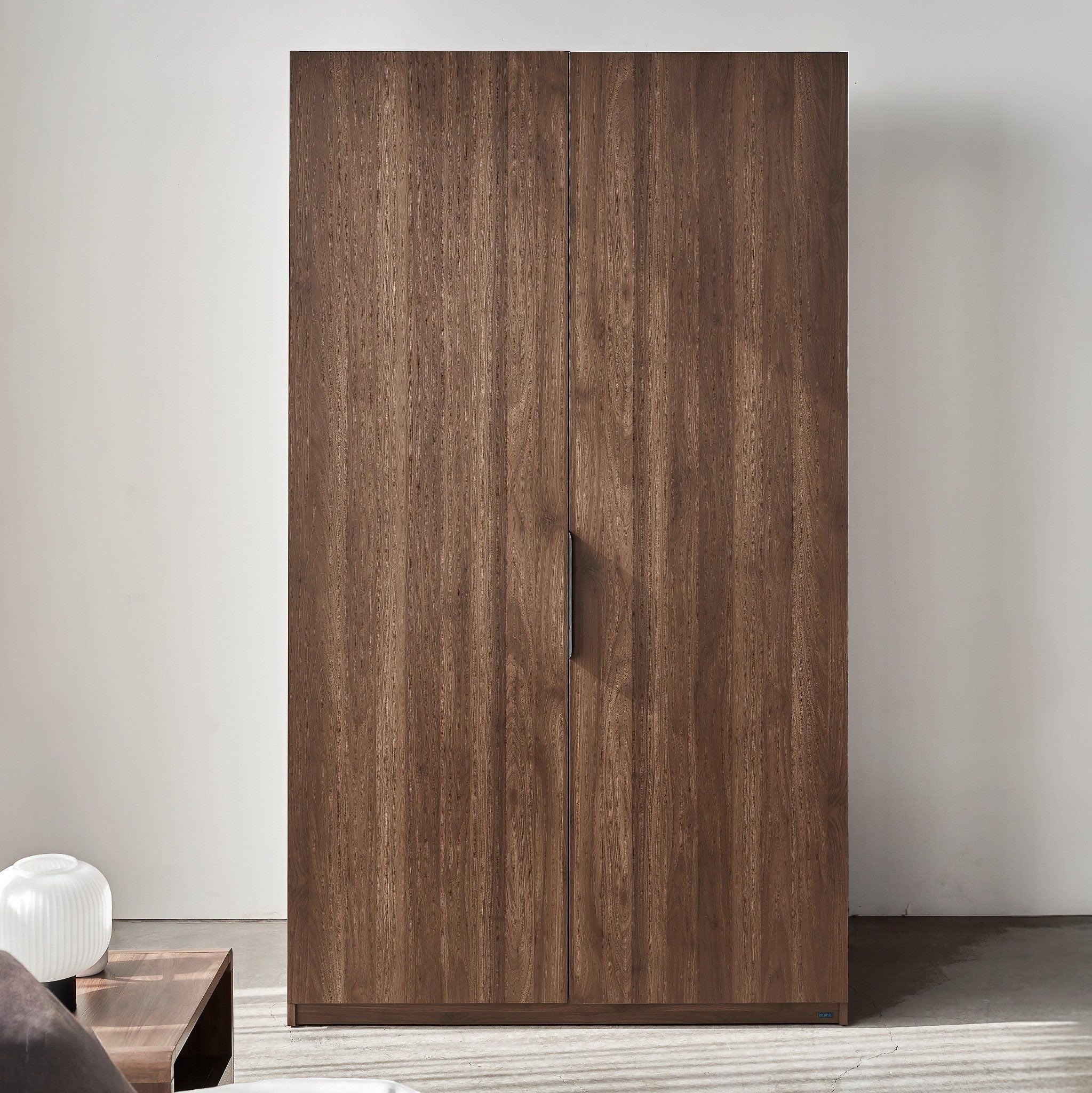 Armario de madera Dalumd de 2 puertas