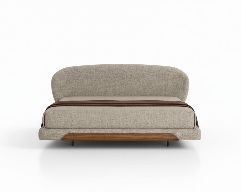 Linden Modern Upholstered King Bed