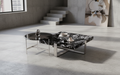 Orion Interlocking Marble & Glass Table Duo