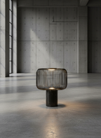 Veridian Industrial Cage Desk Lamp