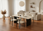 Conjunto de comedor minimalista Copenhagen