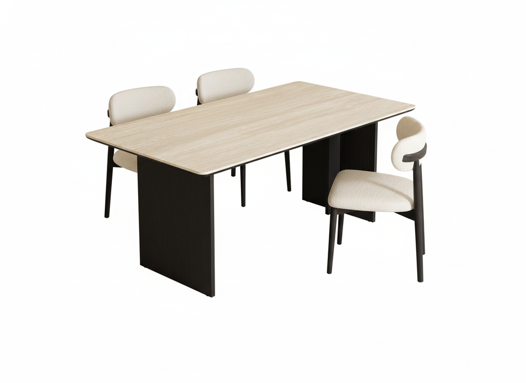 Conjunto de comedor minimalista Copenhagen