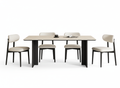 Conjunto de comedor minimalista Copenhagen