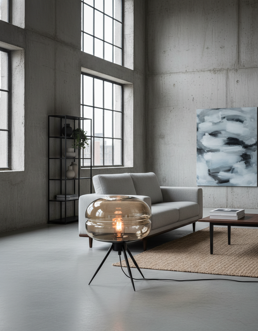 Odyssey Industrial Table Lamp