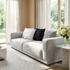 The Nordic Cotton and Linen Fabric Sofa