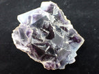 Yindu Fluorite with Deep Purple Zoning and UV Fluorescence – Yindu Mine, Inner Mongolia, China