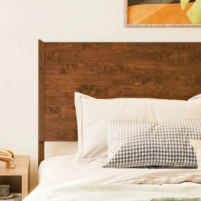 Acacia Haven Deluxe Wood Platform Bed Frame for Ultimate Comfort and Style