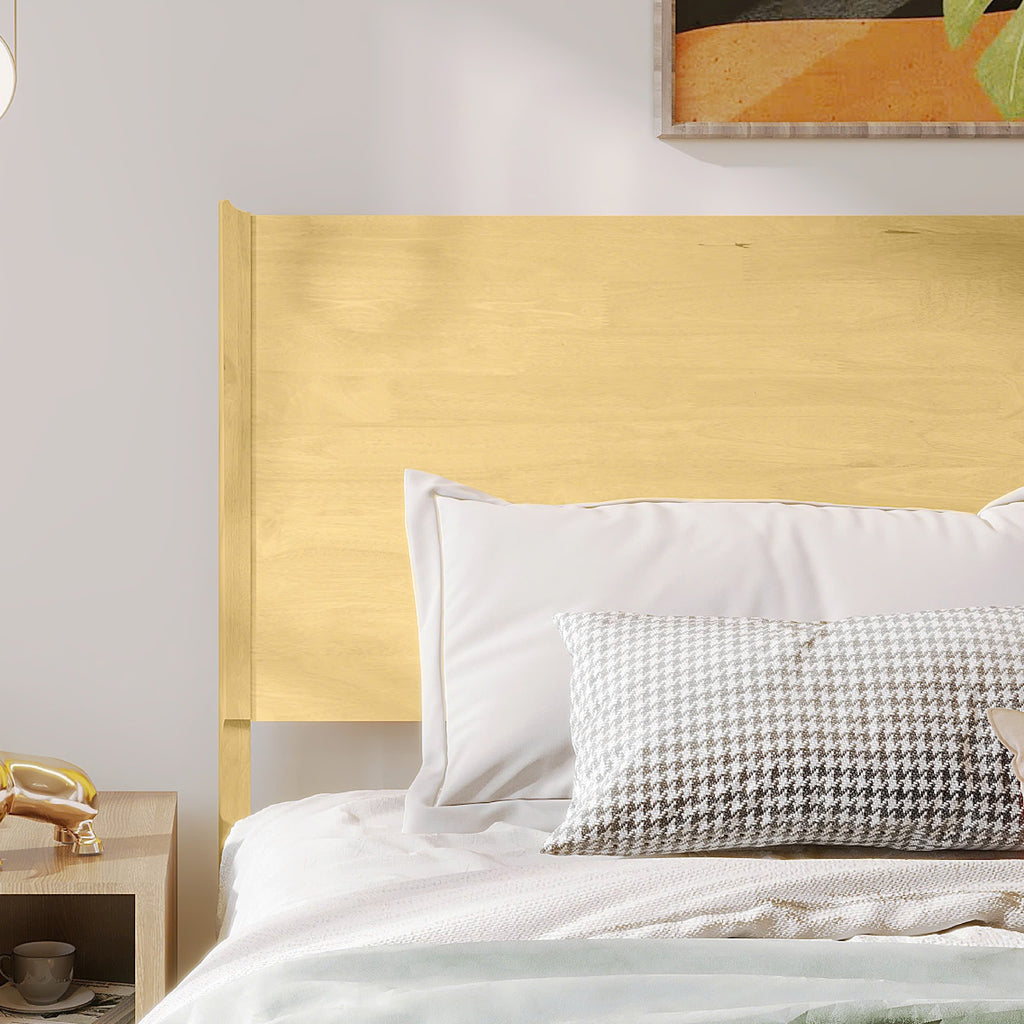 Acacia Haven Deluxe Wood Platform Bed Frame for Ultimate Comfort and Style