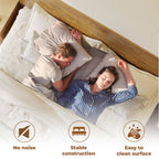 Acacia Haven Deluxe Wood Platform Bed Frame for Ultimate Comfort and Style