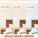 Acacia Haven Deluxe Wood Platform Bed Frame for Ultimate Comfort and Style